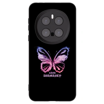 Picasee silikonski črni ovitek za Honor Magic7 Pro 5G - Diamanty Purple