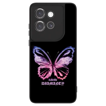 Ovitek za Motorola Edge 50 Neo - Diamanty Purple