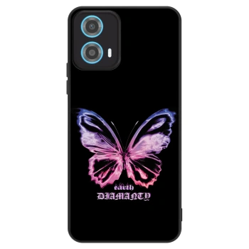 Ovitek za Motorola Moto G34 5G - Diamanty Purple