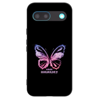 Picasee silikonski črni ovitek za Google Pixel 8 - Diamanty Purple