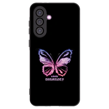 Picasee silikonski črni ovitek za Samsung Galaxy A36 5G - Diamanty Purple