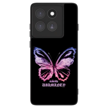 Ovitek za Motorola Edge 60 Pro - Diamanty Purple