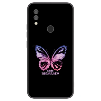 Picasee silikonski črni ovitek za Xiaomi Redmi 7 - Diamanty Purple