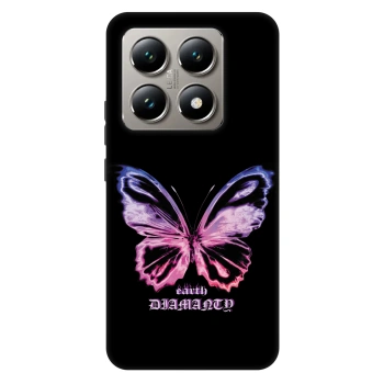Ovitek za Xiaomi 14T Pro - Diamanty Purple