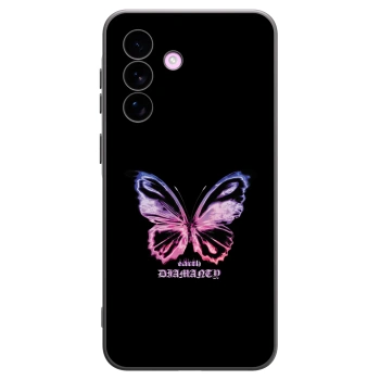 Picasee silikonski črni ovitek za Samsung Galaxy A57 5G - Diamanty Purple