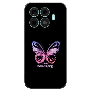 Picasee silikonski črni ovitek za Xiaomi 17T Pro - Diamanty Purple