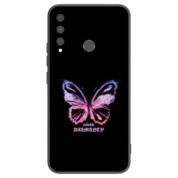 Ovitek za Huawei P40 Lite E - Diamanty Purple