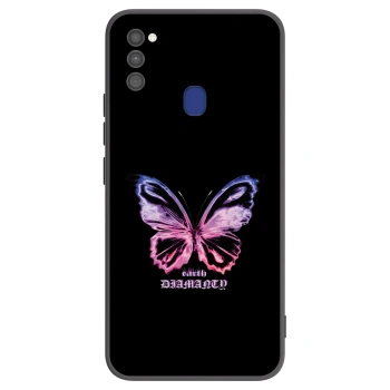 Ovitek za Samsung Galaxy M21 M215F - Diamanty Purple