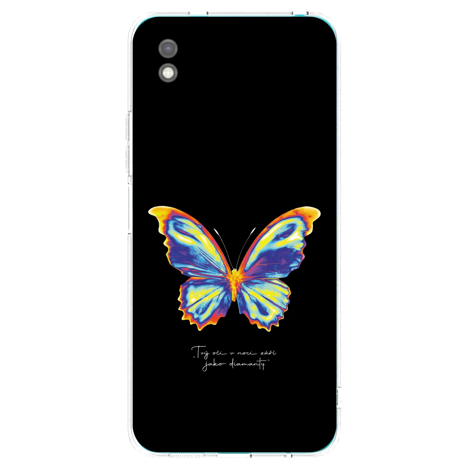 Picasee silikonski črni ovitek za Xiaomi Redmi 9A - Diamanty Black