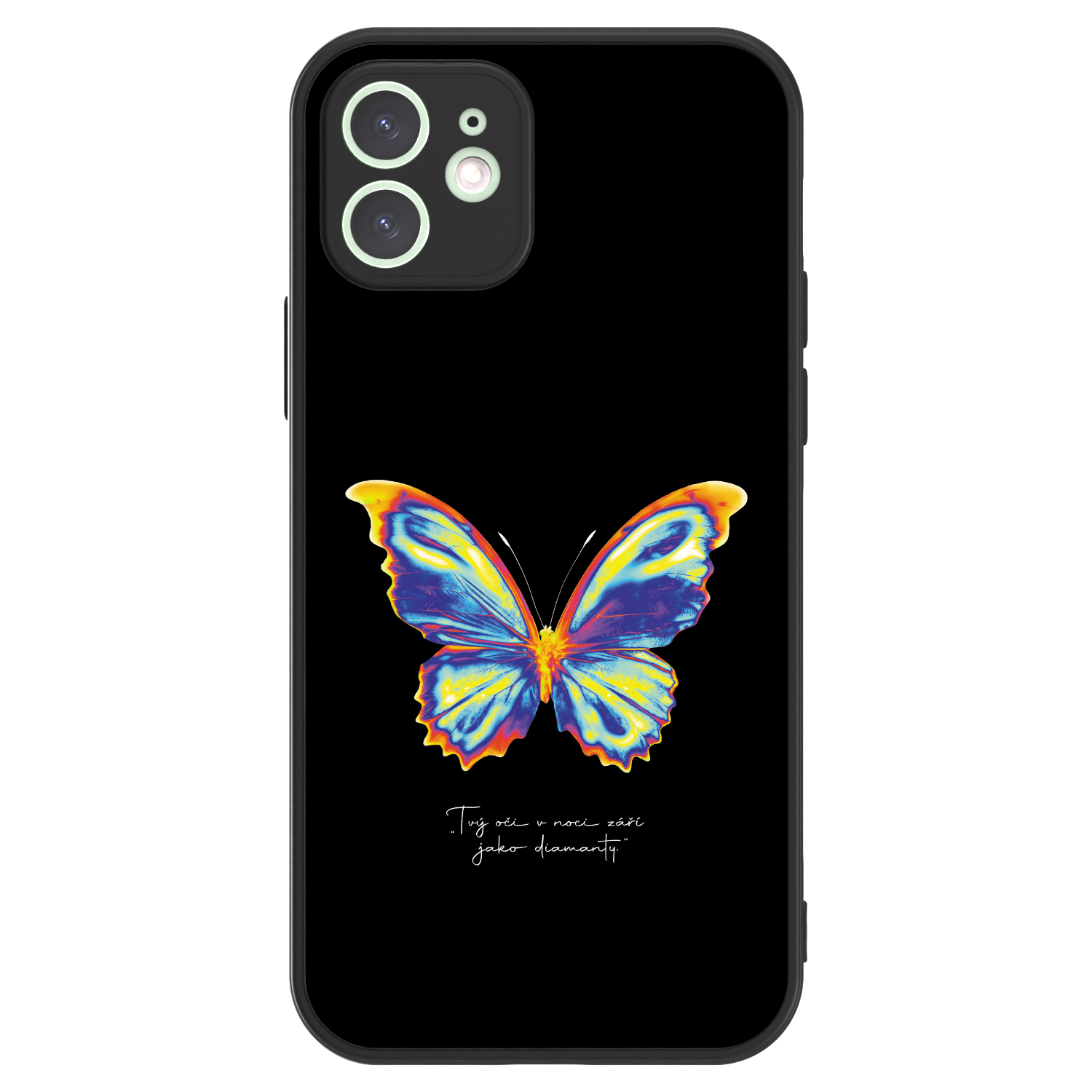 Picasee ULTIMATE CASE za Apple iPhone 12 - Diamanty Black