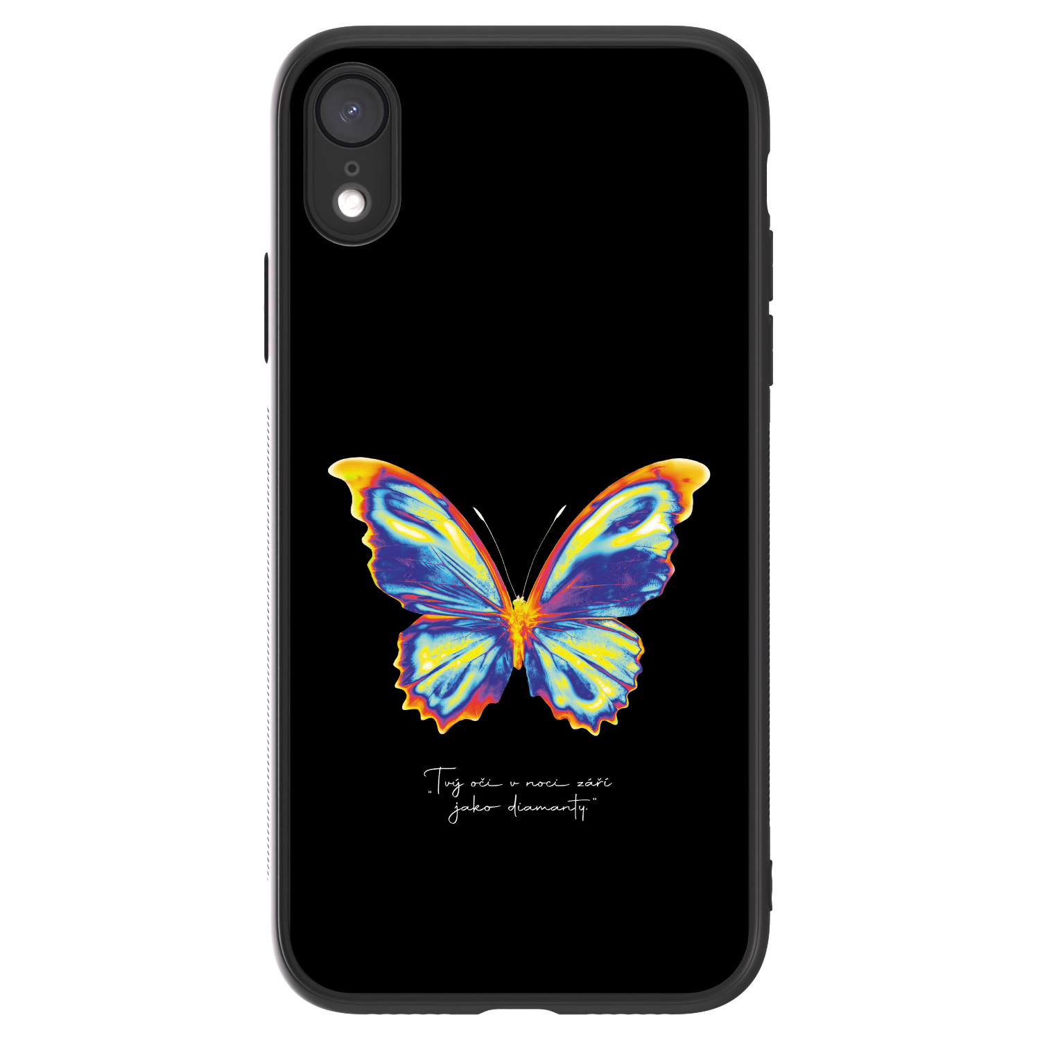 Picasee ULTIMATE CASE za Apple iPhone XR - Diamanty Black