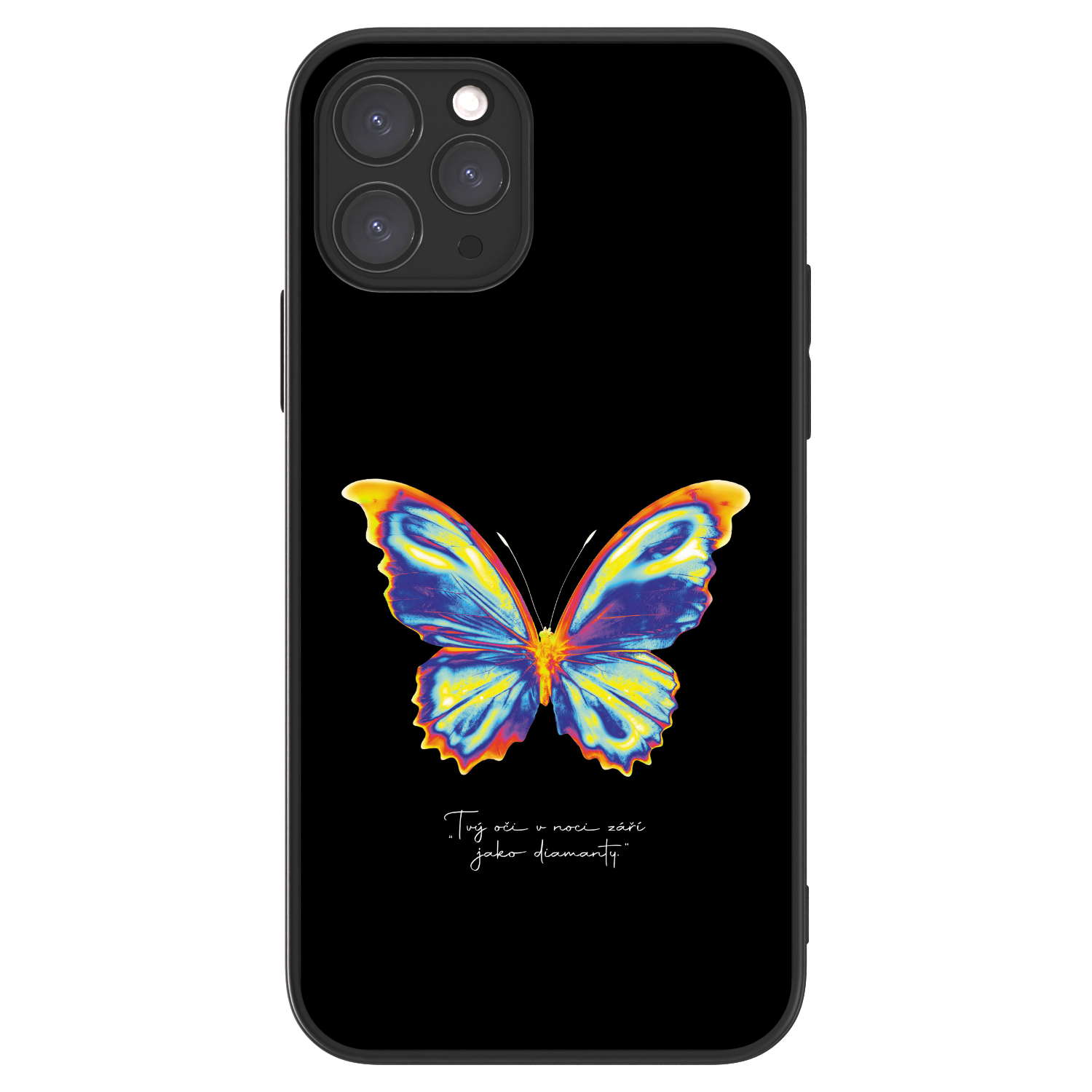 Picasee ULTIMATE CASE za Apple iPhone 11 Pro - Diamanty Black