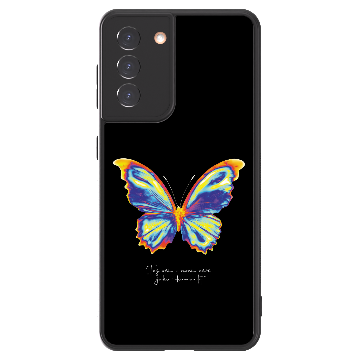 Picasee ULTIMATE CASE za Samsung Galaxy S21 5G G991B - Diamanty Black