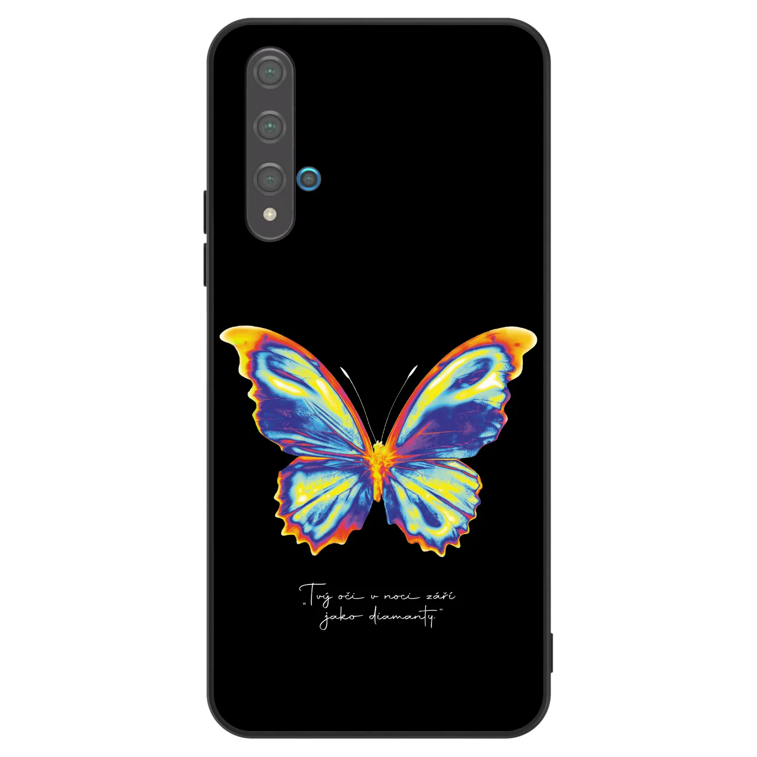 Picasee ULTIMATE CASE za Huawei Nova 5T - Diamanty Black