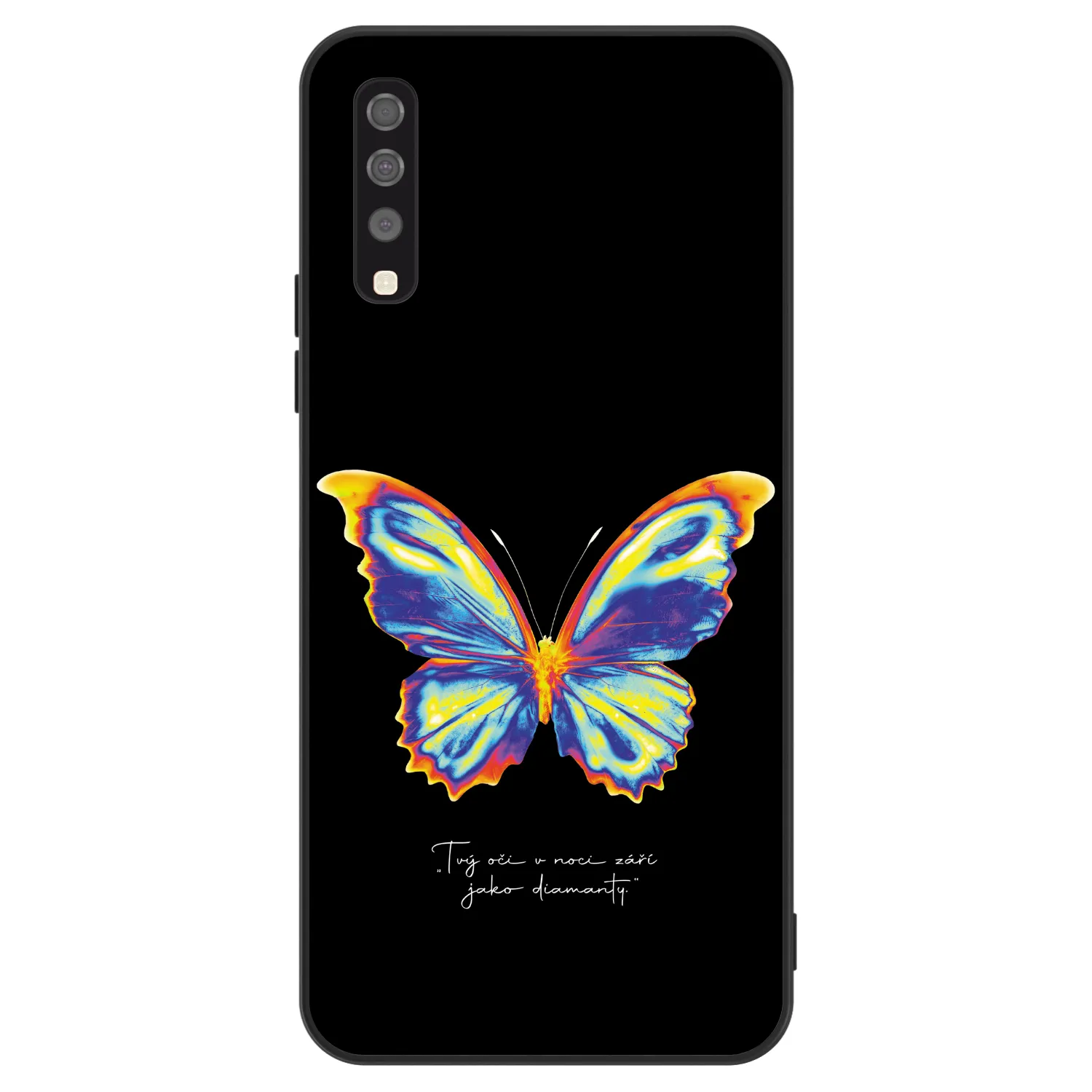 Picasee ULTIMATE CASE za Samsung Galaxy A70 A705F - Diamanty Black