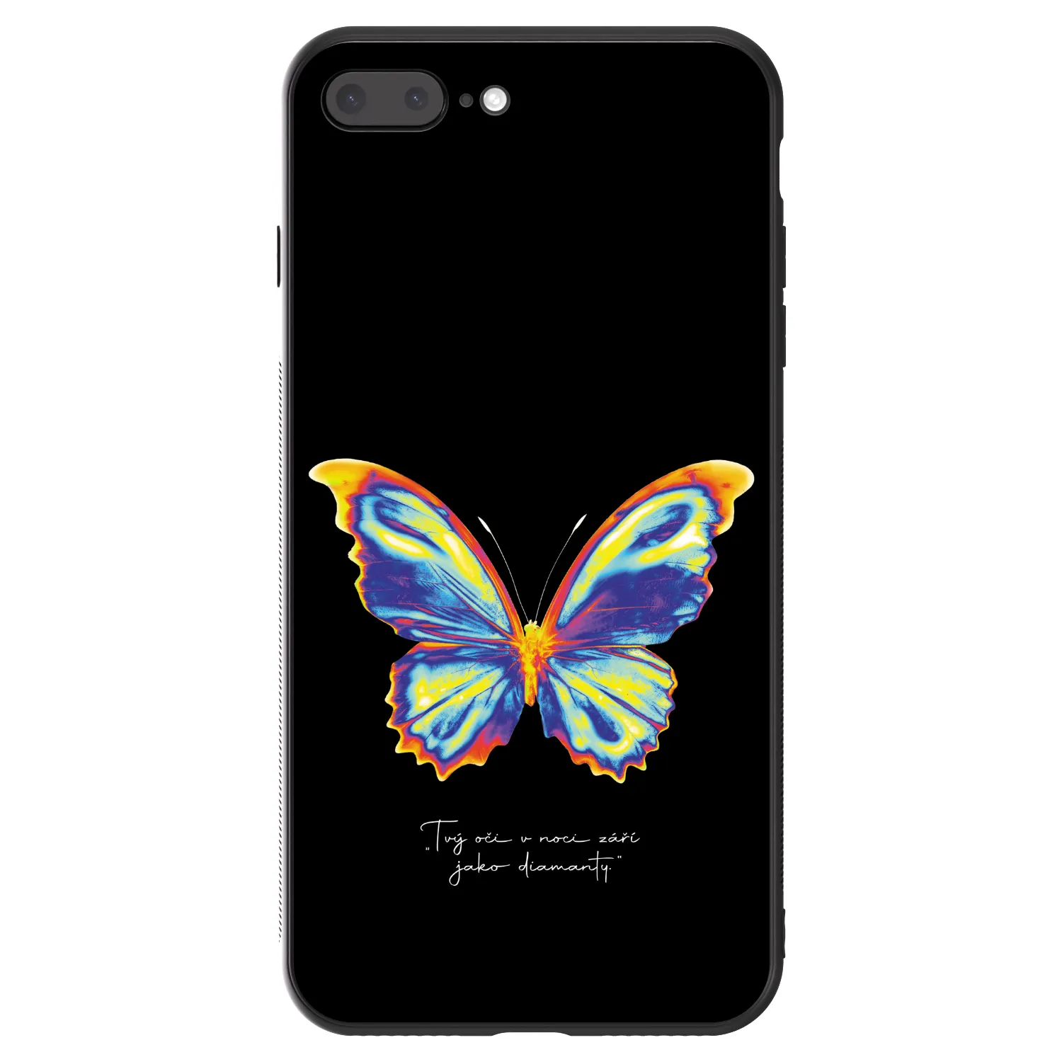 Picasee ULTIMATE CASE za Apple iPhone 8 Plus - Diamanty Black