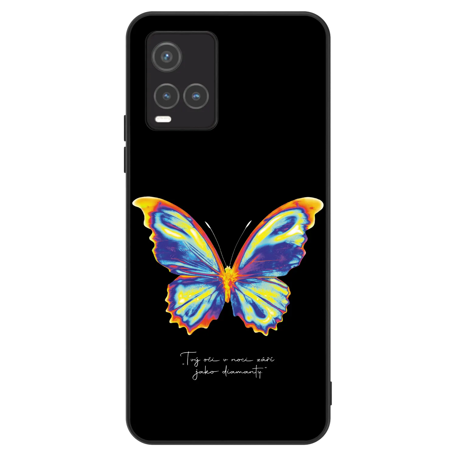 Picasee ULTIMATE CASE za Vivo Y33s - Diamanty Black