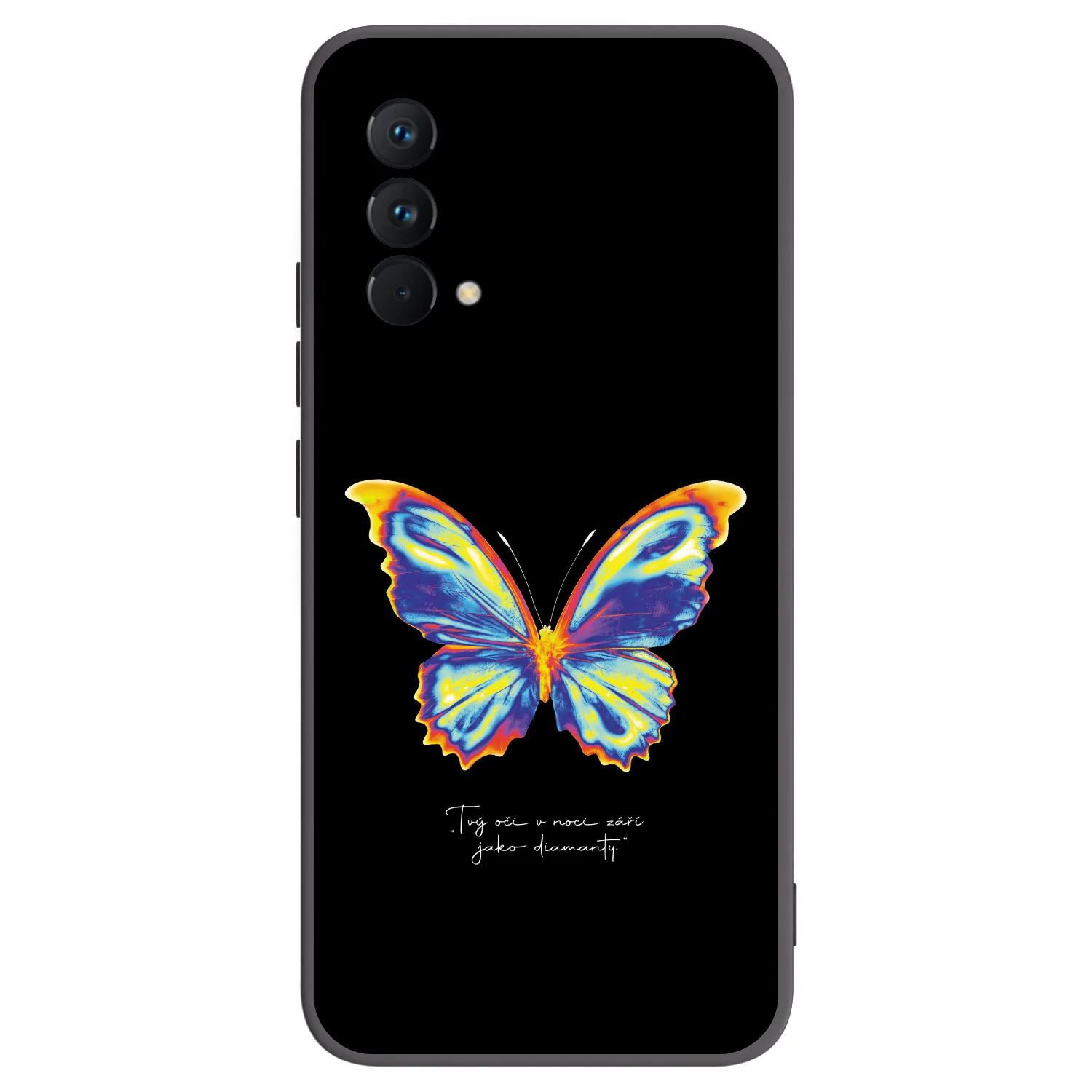 Picasee silikonski črni ovitek za Realme GT Master Edition 5G - Diamanty Black
