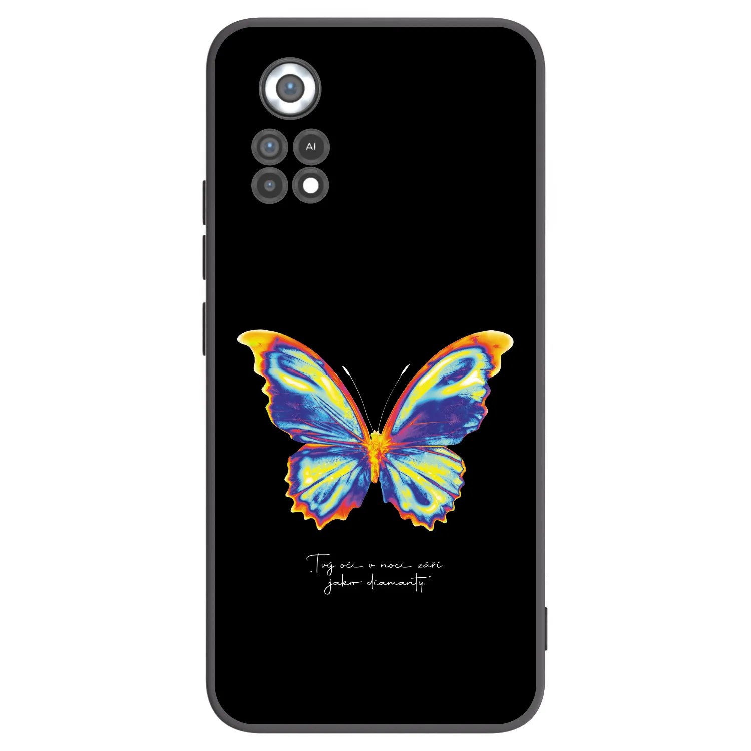 Picasee silikonski črni ovitek za Xiaomi Poco X4 Pro 5G - Diamanty Black