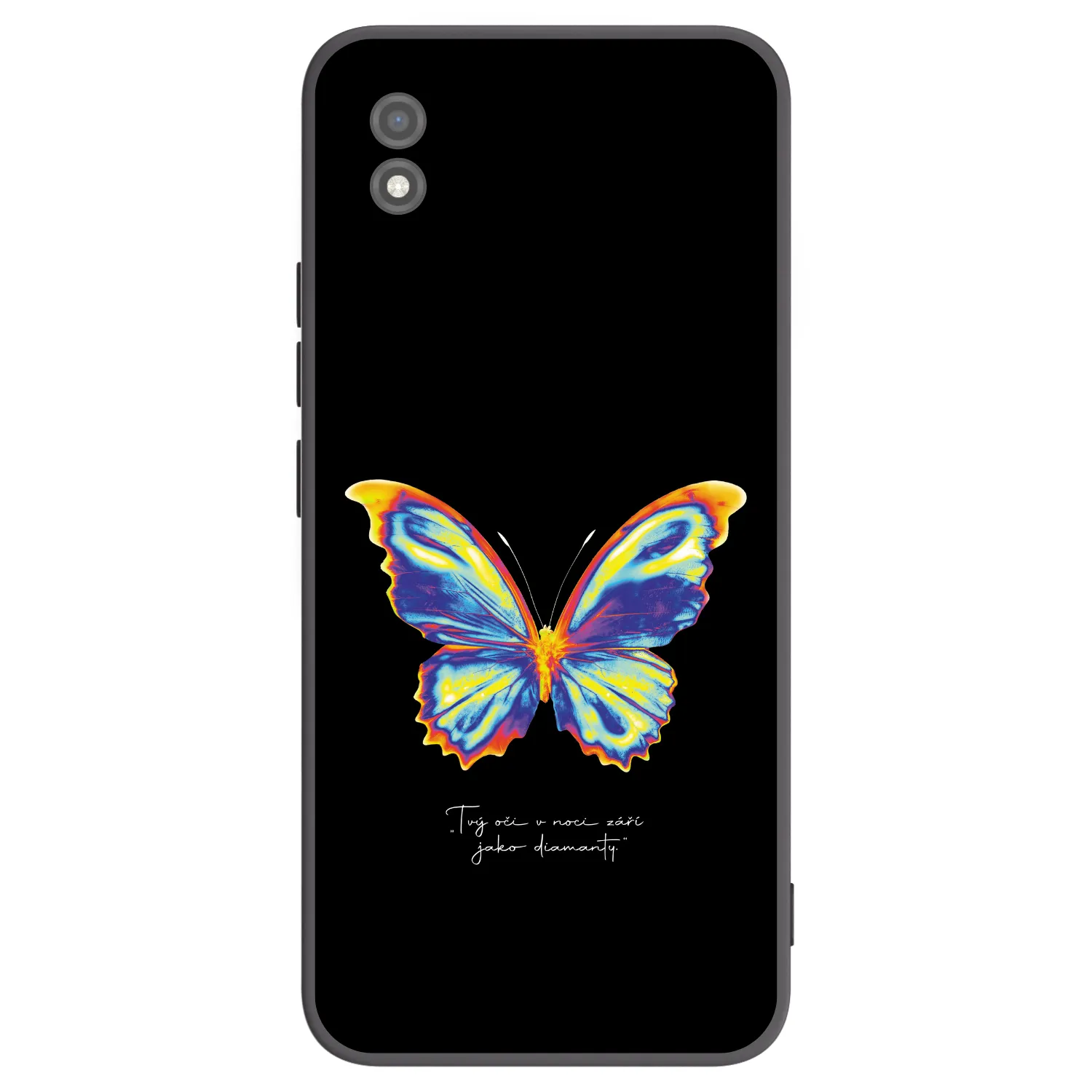 Picasee silikonski črni ovitek za Realme C11 (2021) - Diamanty Black