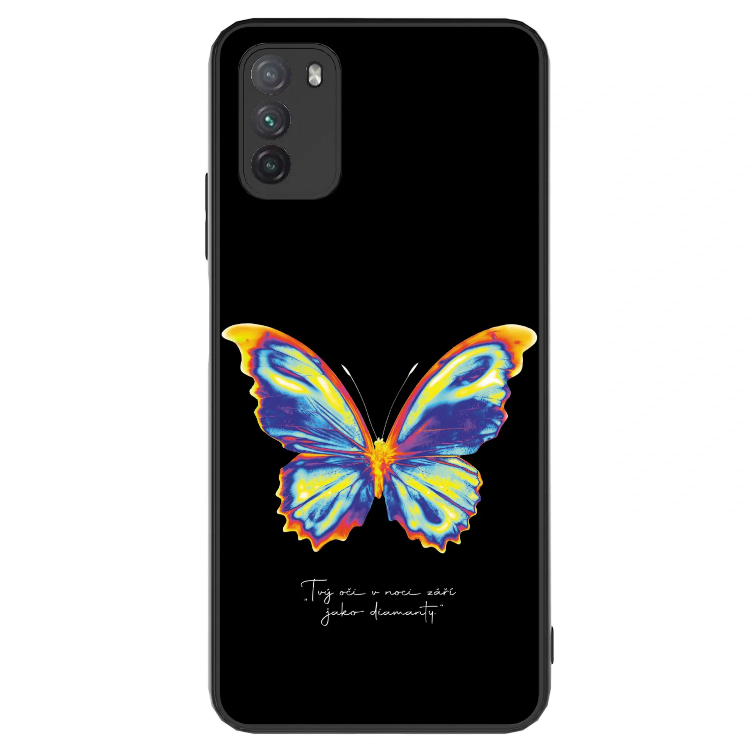 Picasee ULTIMATE CASE za Xiaomi Poco M3 - Diamanty Black