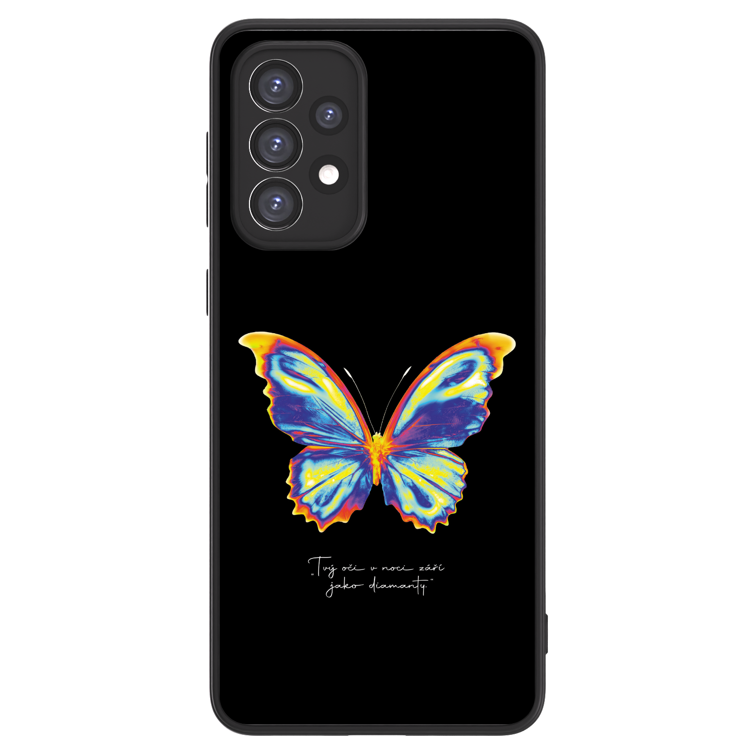 Picasee ULTIMATE CASE za Samsung Galaxy A33 5G A336 - Diamanty Black