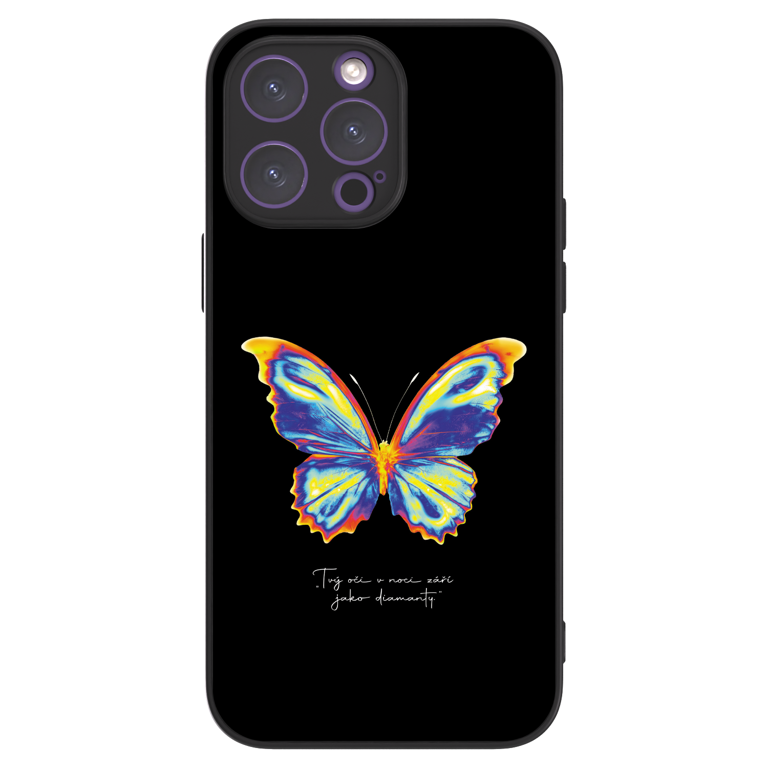 Picasee ULTIMATE CASE za Apple iPhone 14 Pro Max - Diamanty Black