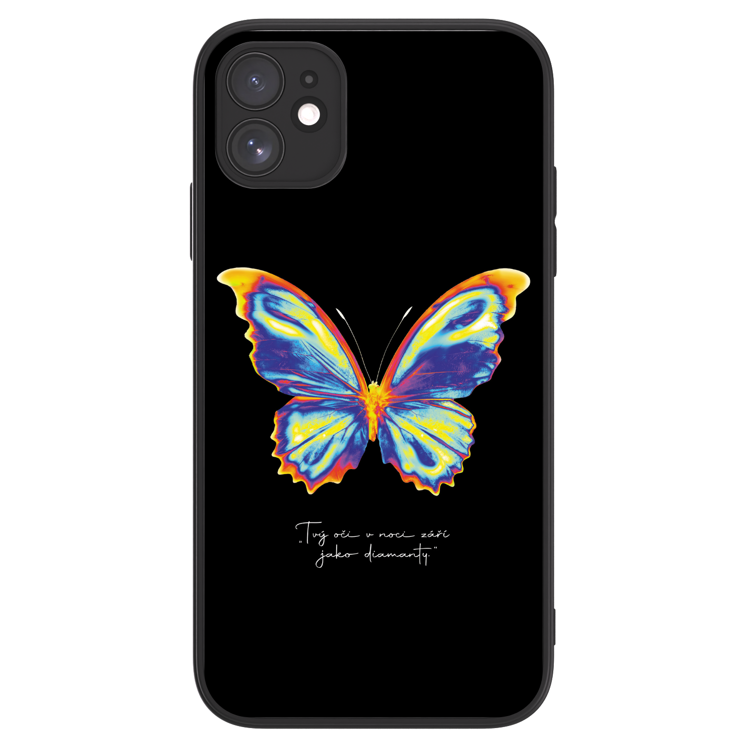 Picasee ULTIMATE CASE MagSafe za Apple iPhone 11 - Diamanty Black