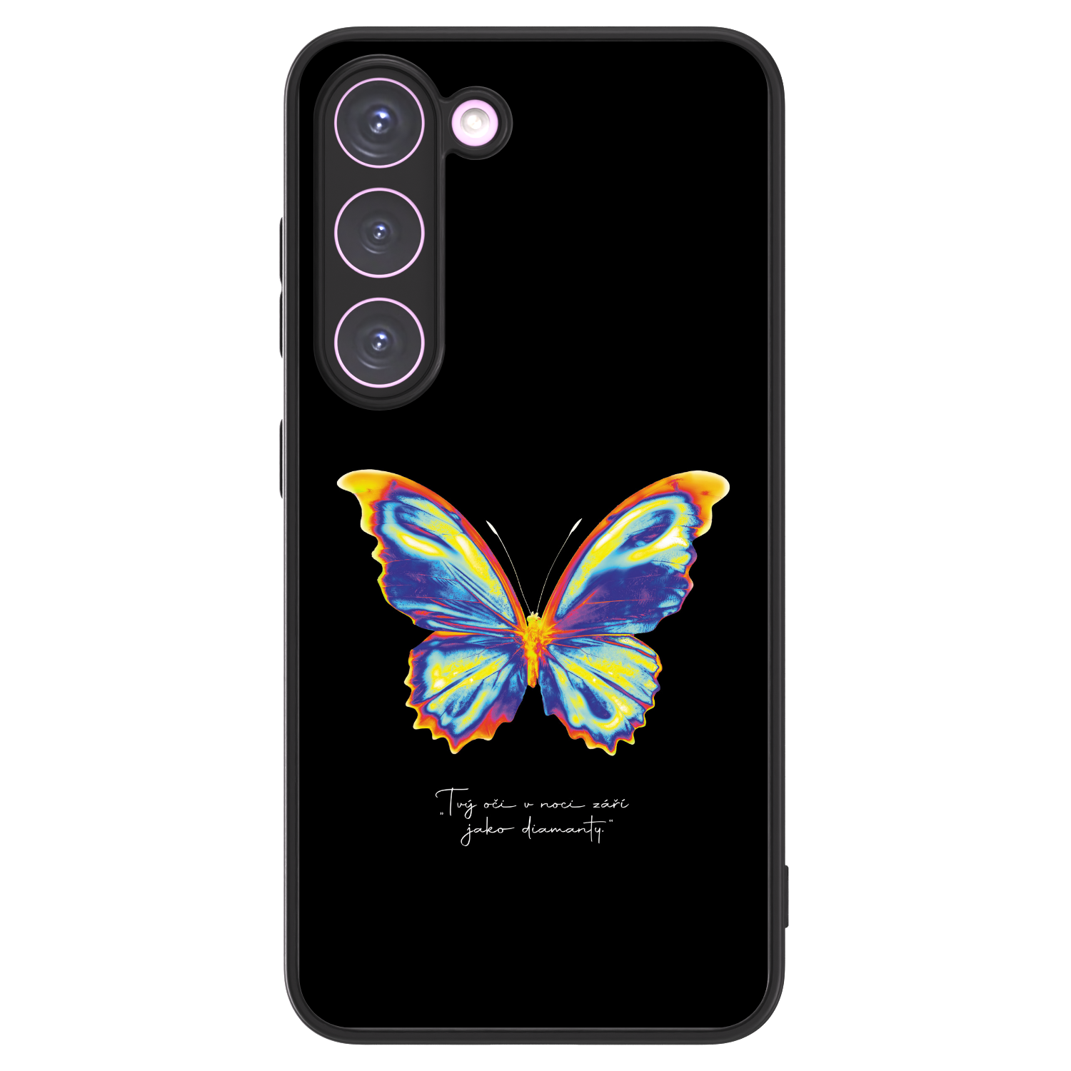 Picasee ULTIMATE CASE za Samsung Galaxy S23 5G - Diamanty Black