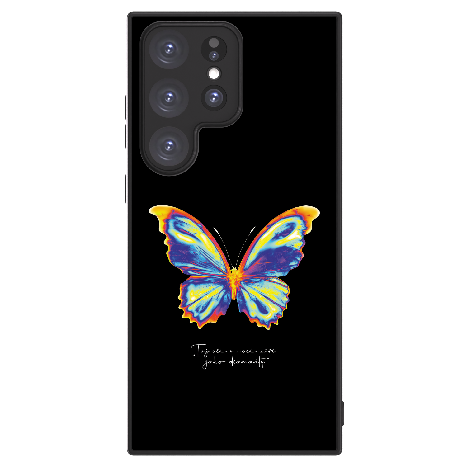 Picasee ULTIMATE CASE za Samsung Galaxy S23 Ultra 5G - Diamanty Black