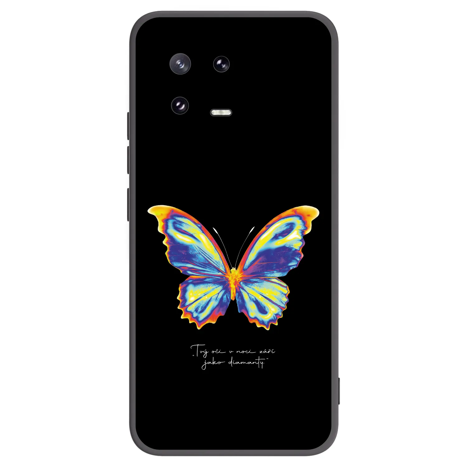 Picasee silikonski črni ovitek za Xiaomi 13 Pro - Diamanty Black