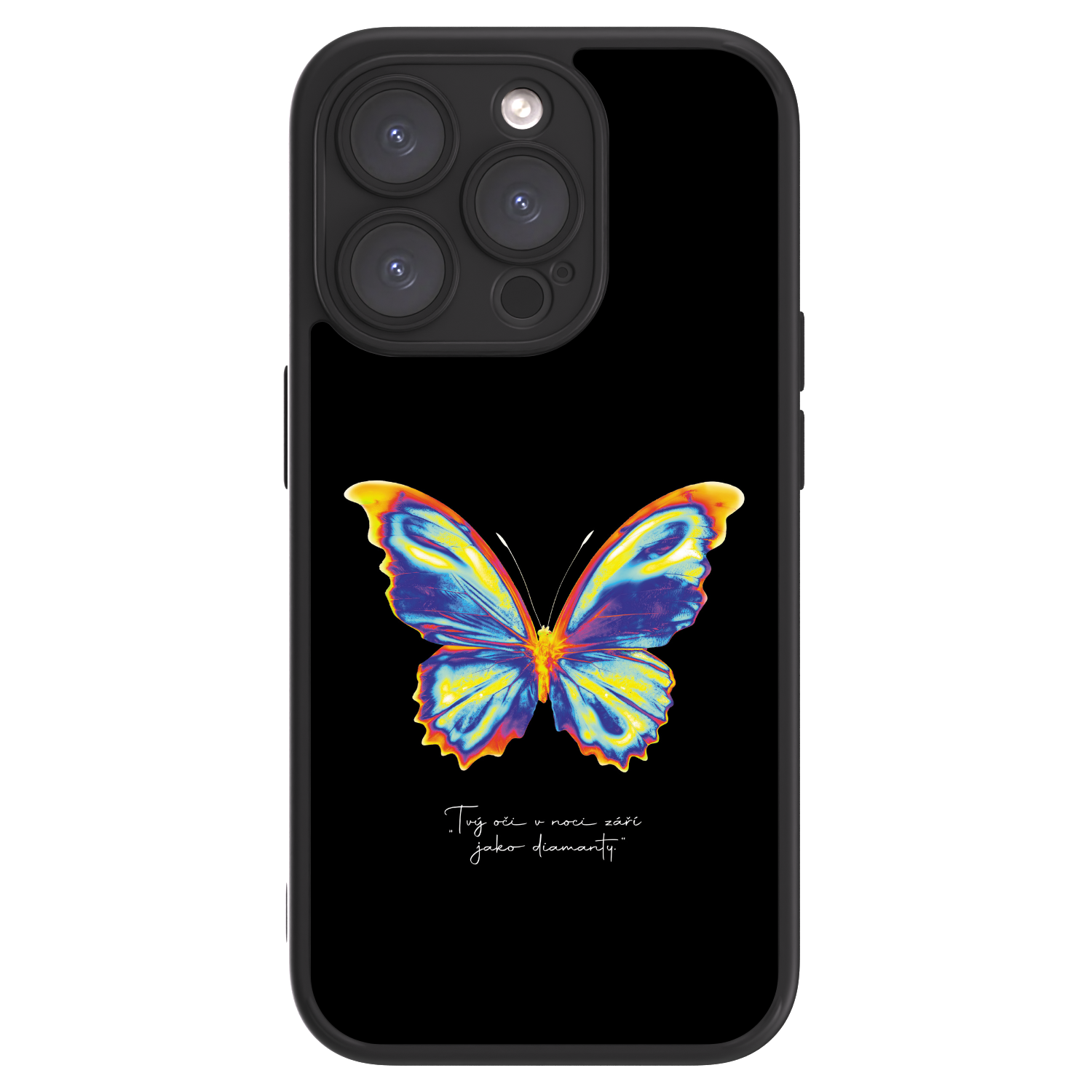 Picasee ULTIMATE CASE za Apple iPhone 15 Pro - Diamanty Black