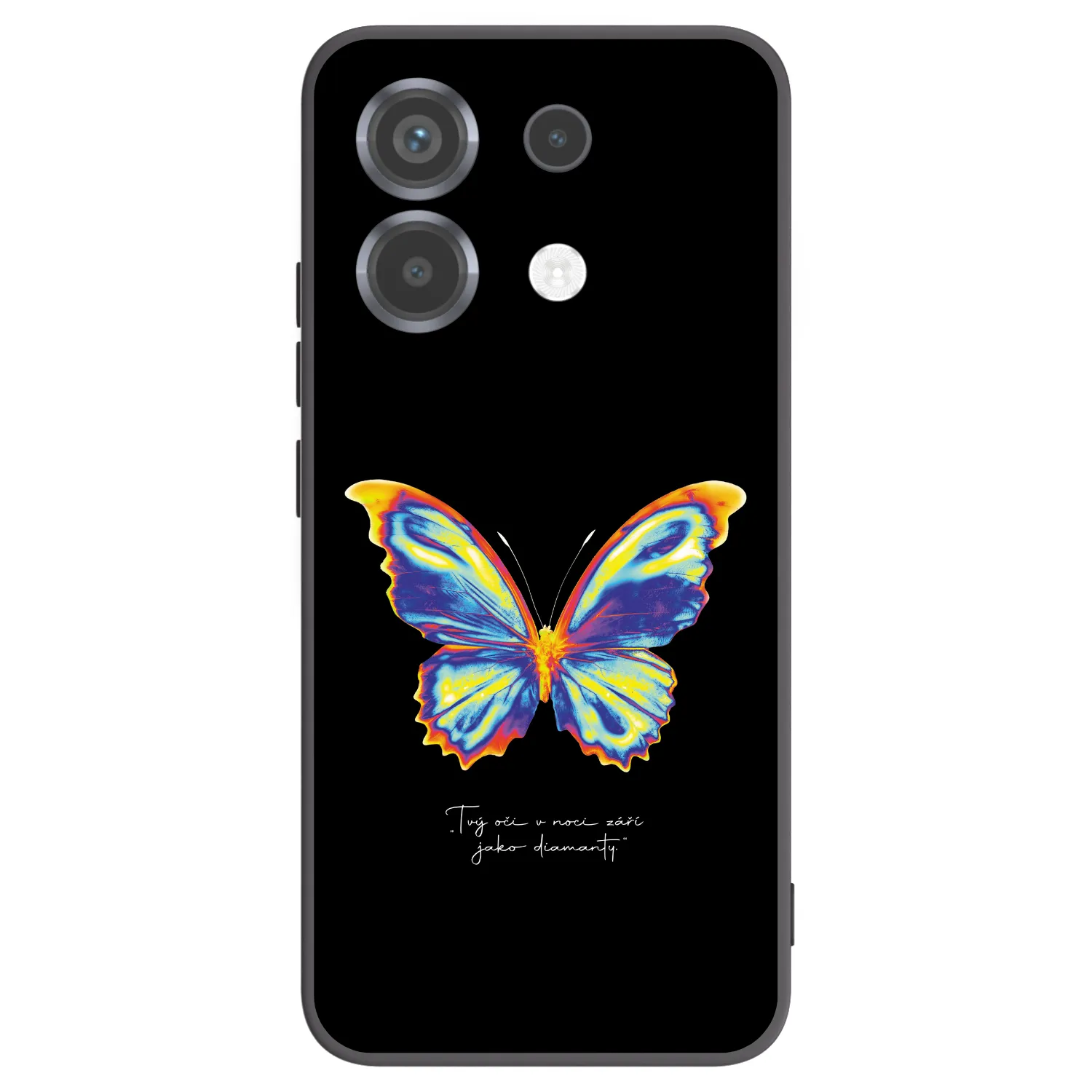 Picasee silikonski črni ovitek za Xiaomi Poco X6 - Diamanty Black