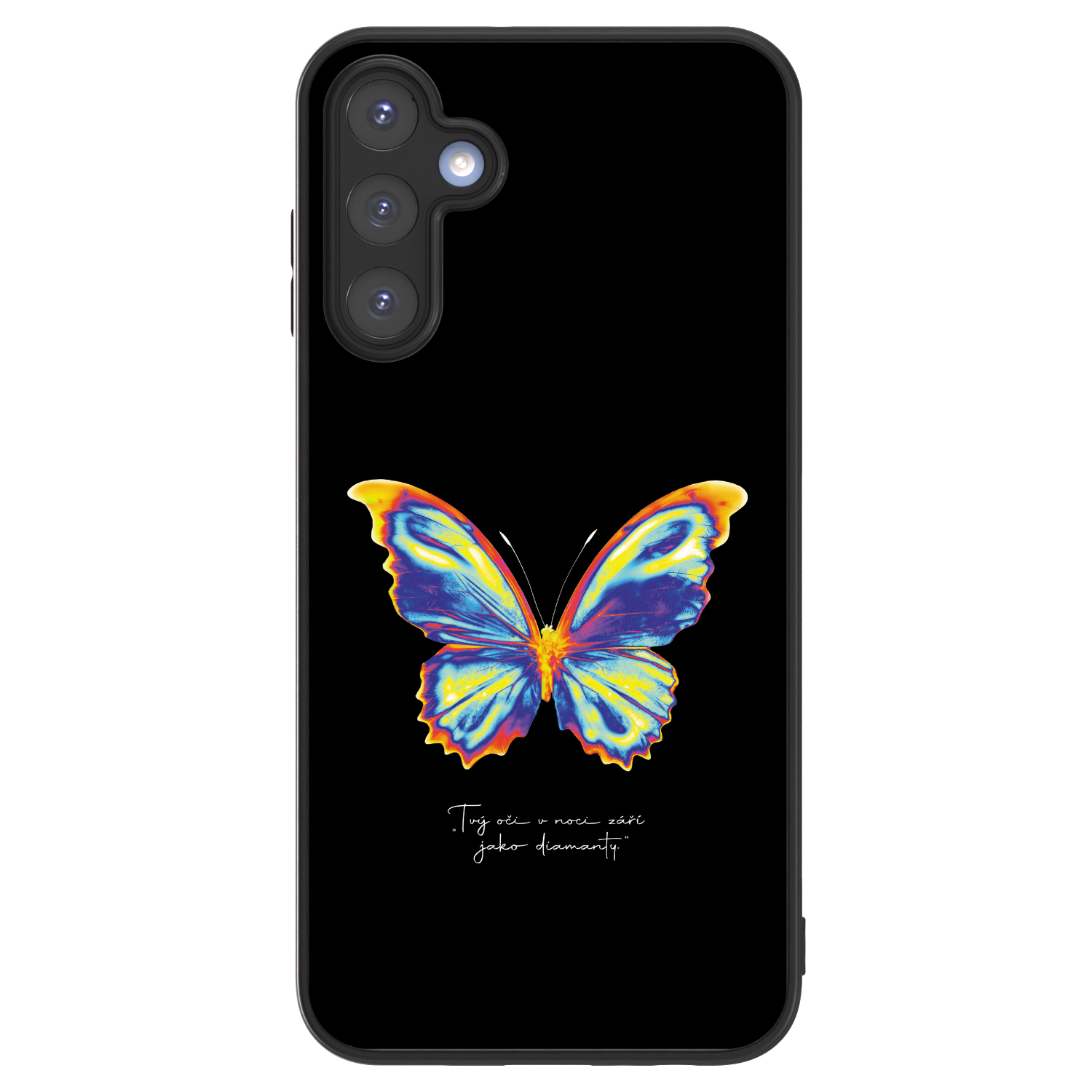 Picasee ULTIMATE CASE za Samsung Galaxy A15 A156B 5G - Diamanty Black