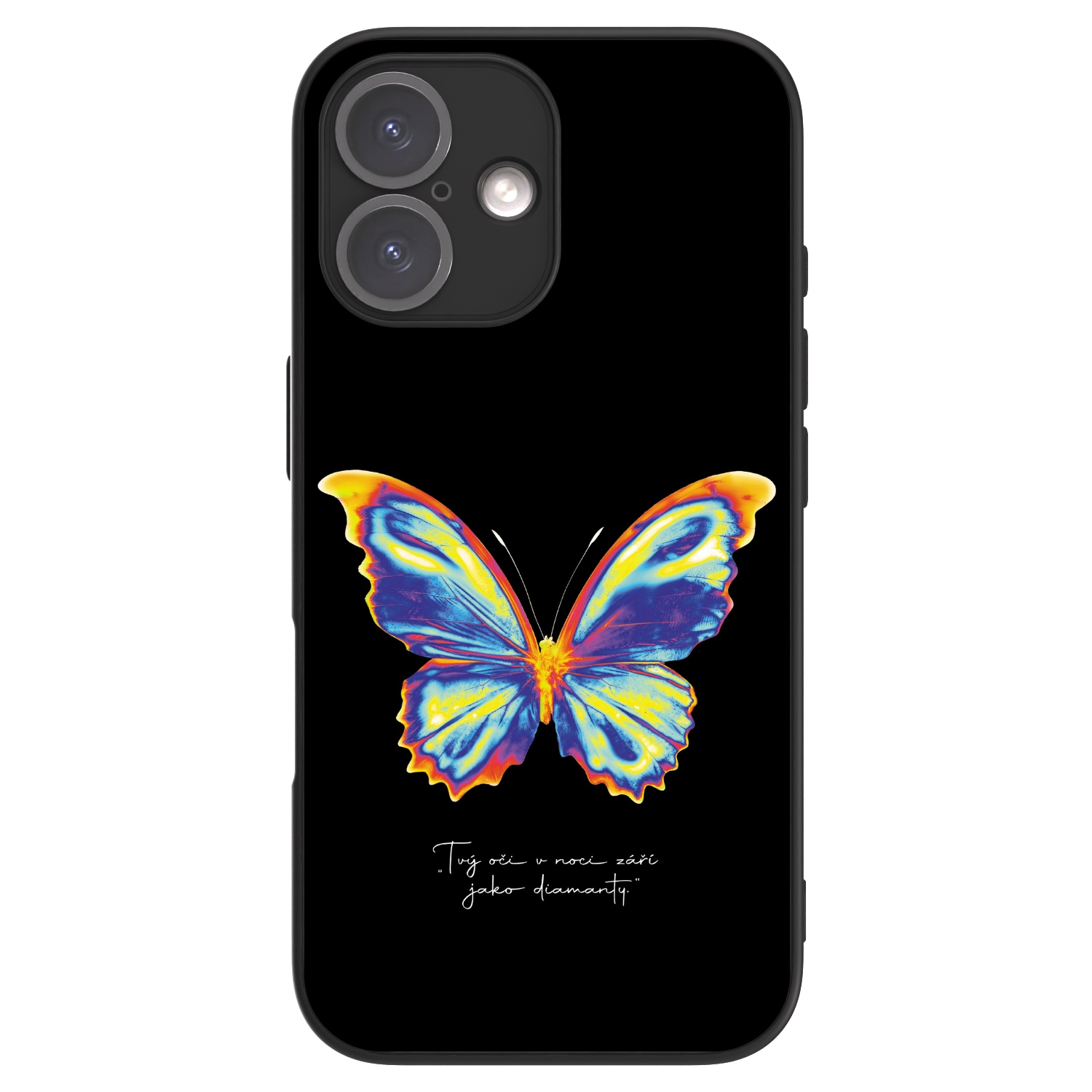 Picasee ULTIMATE CASE MagSafe za Apple iPhone 16 - Diamanty Black