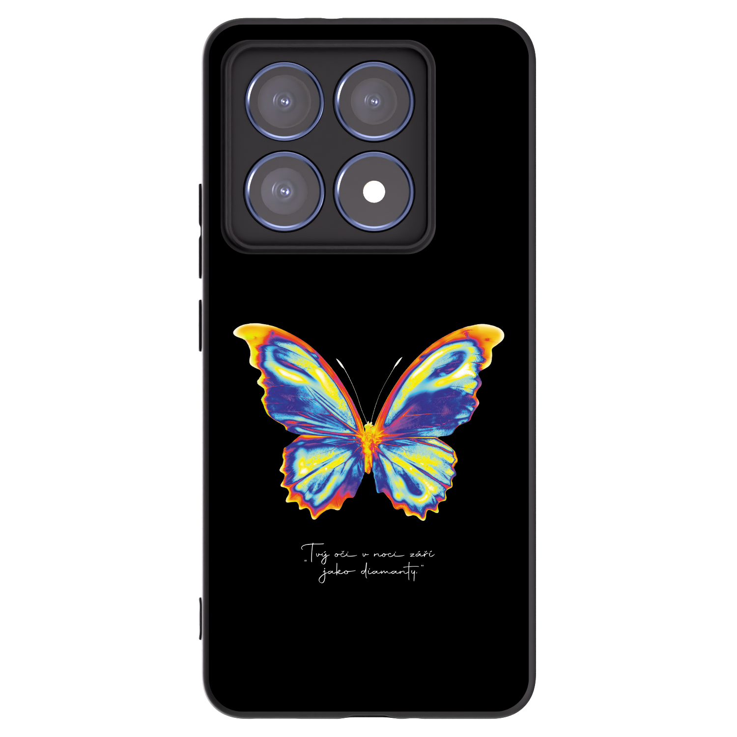 Picasee silikonski črni ovitek za Xiaomi 14T Pro - Diamanty Black