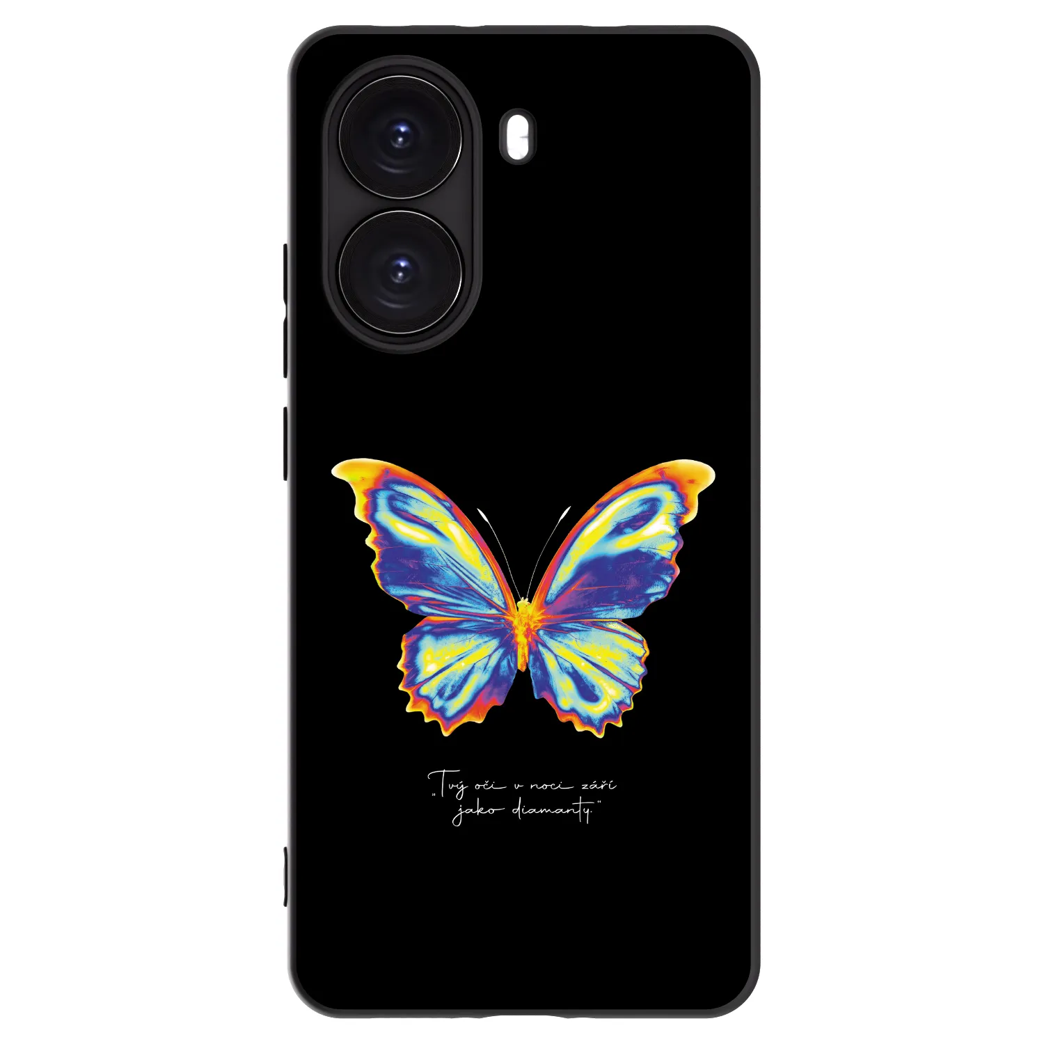 Picasee silikonski črni ovitek za Xiaomi Poco X7 Pro 5G - Diamanty Black