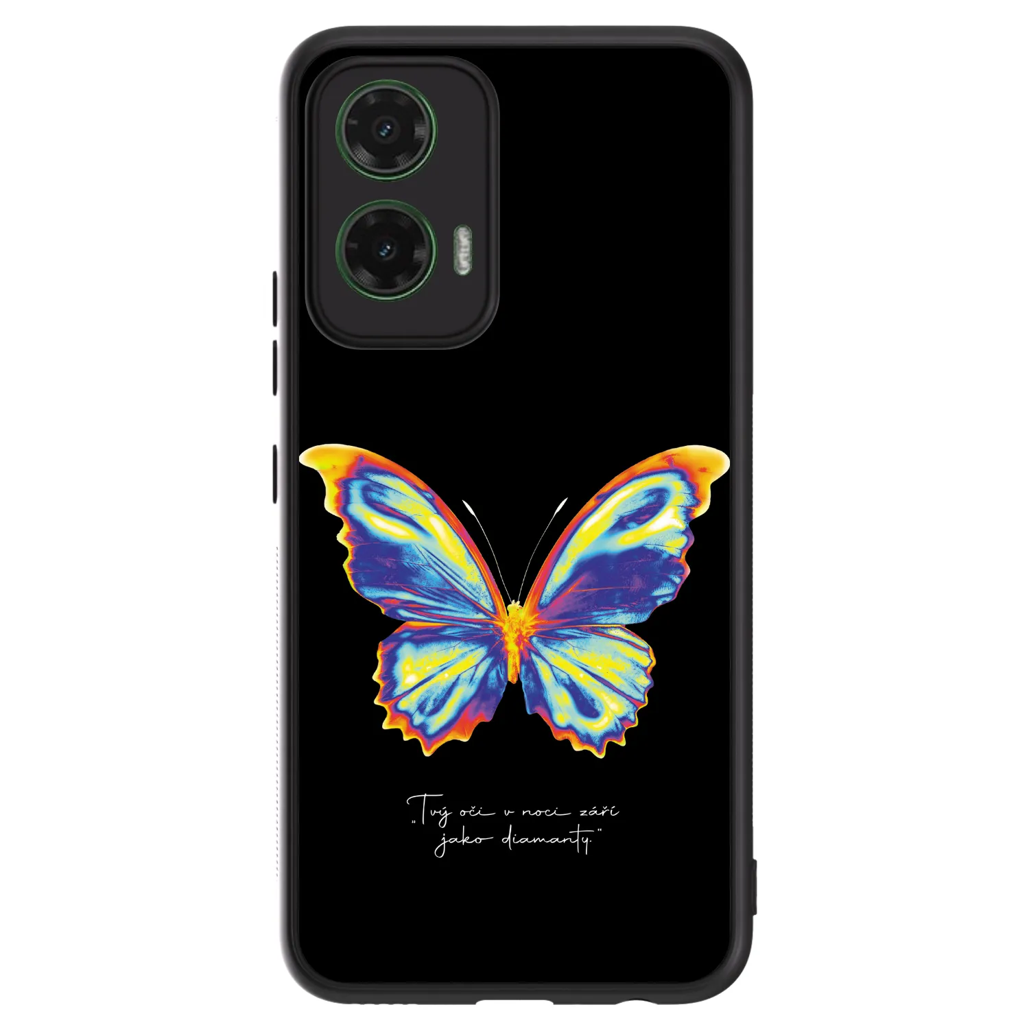 Picasee ULTIMATE CASE za Motorola Moto G35 5G - Diamanty Black