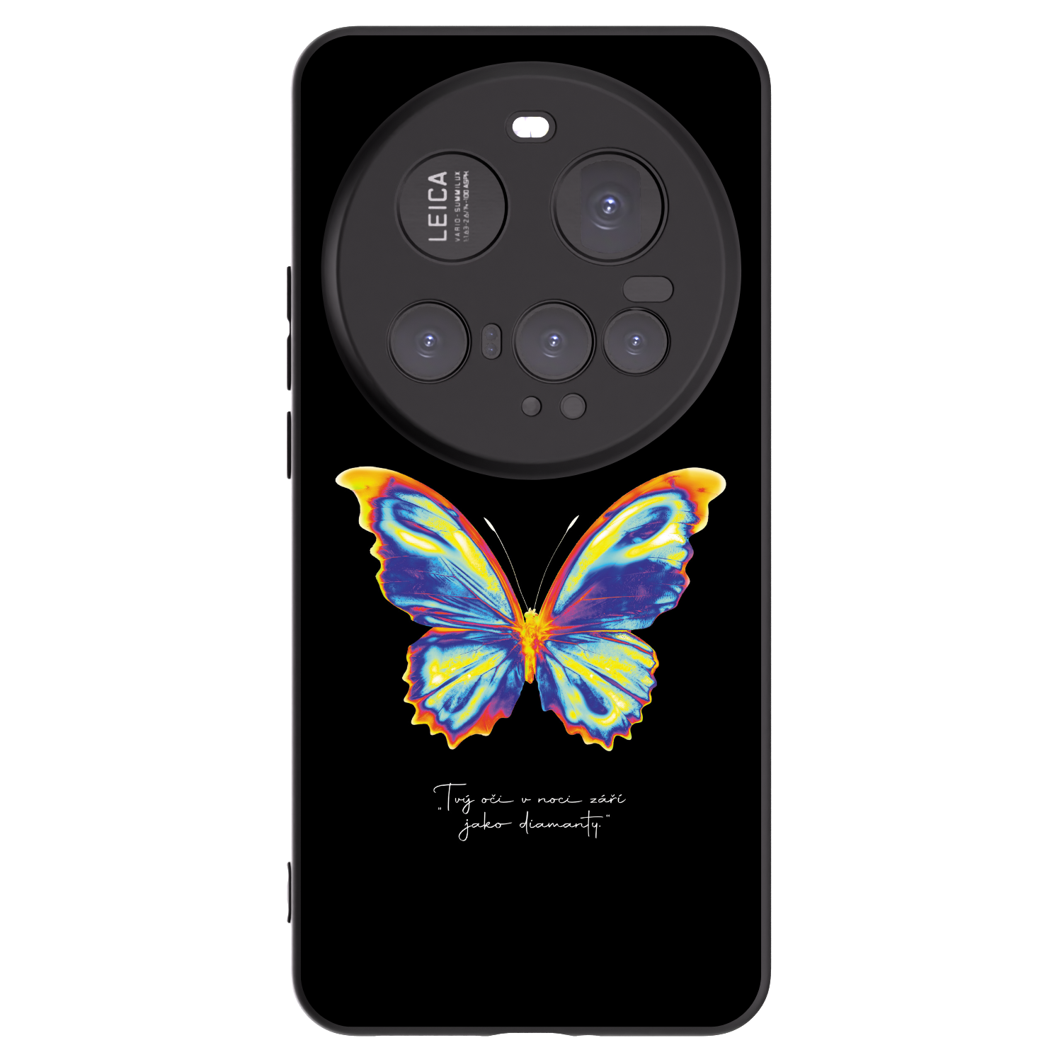 Picasee silikonski črni ovitek za Xiaomi 15 Ultra - Diamanty Black
