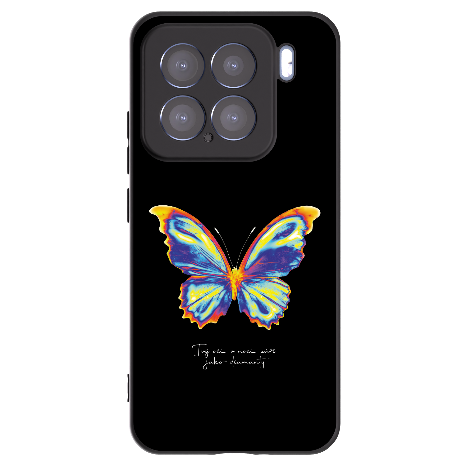 Picasee silikonski črni ovitek za Xiaomi 15 - Diamanty Black
