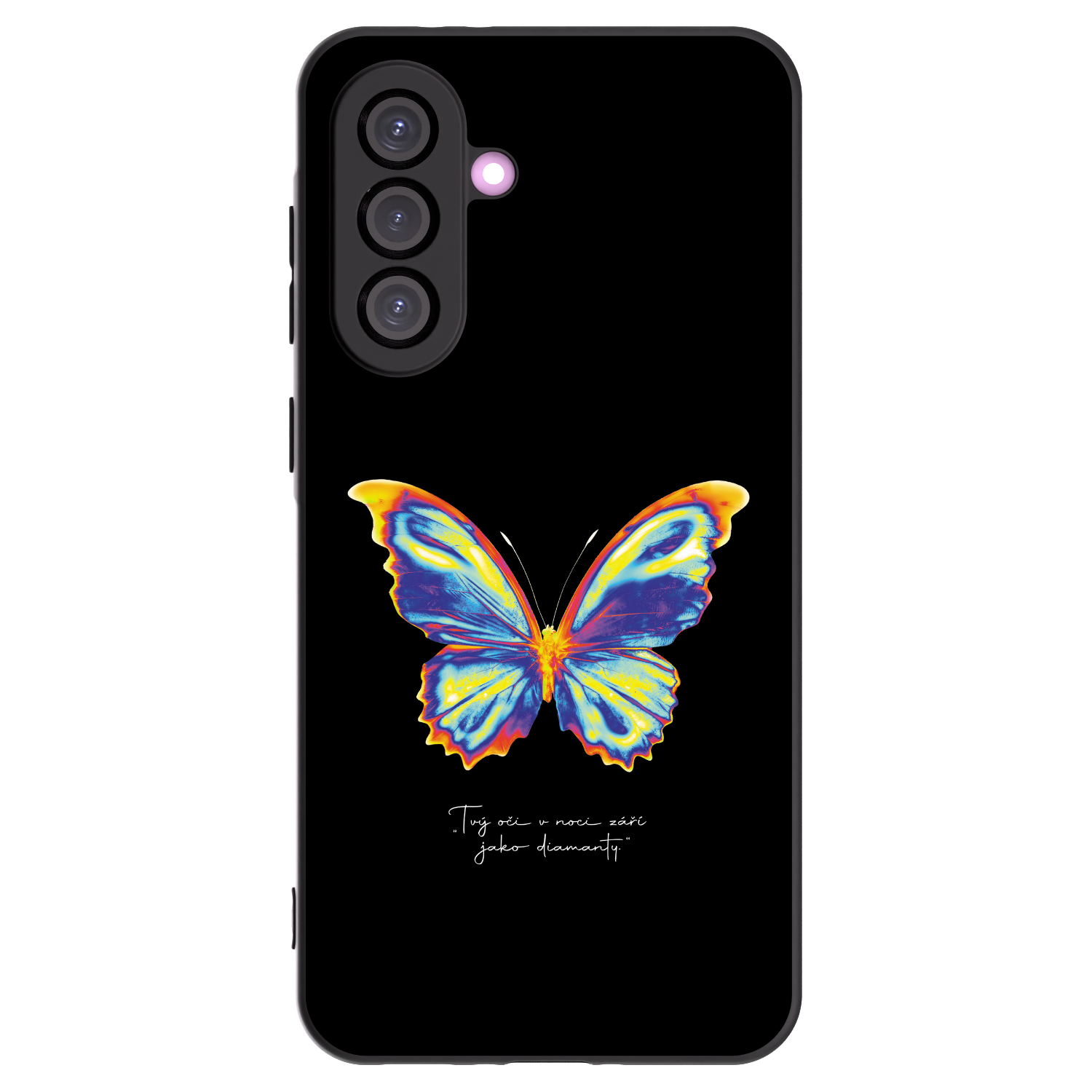 Picasee silikonski črni ovitek za Samsung Galaxy A36 5G - Diamanty Black