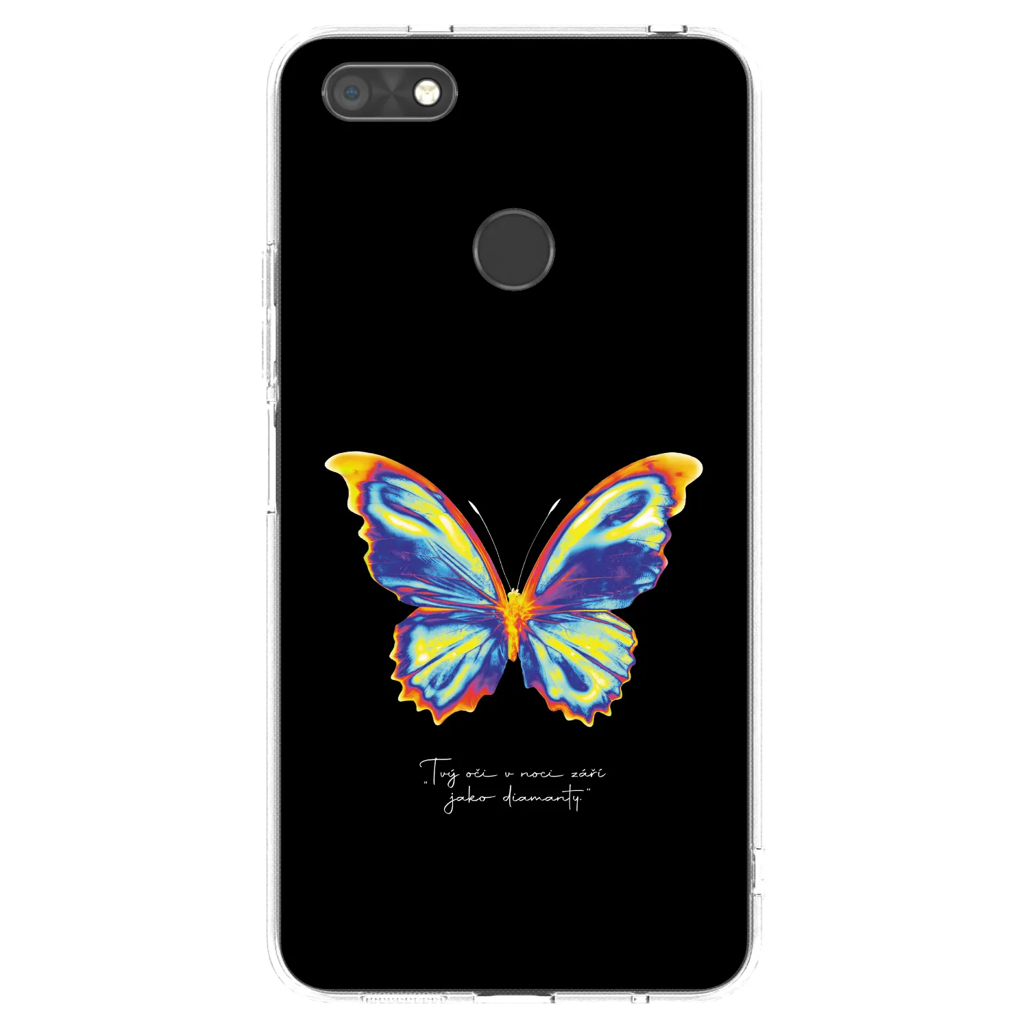 Picasee silikonski prozorni ovitek za Huawei P9 Lite Mini - Diamanty Black