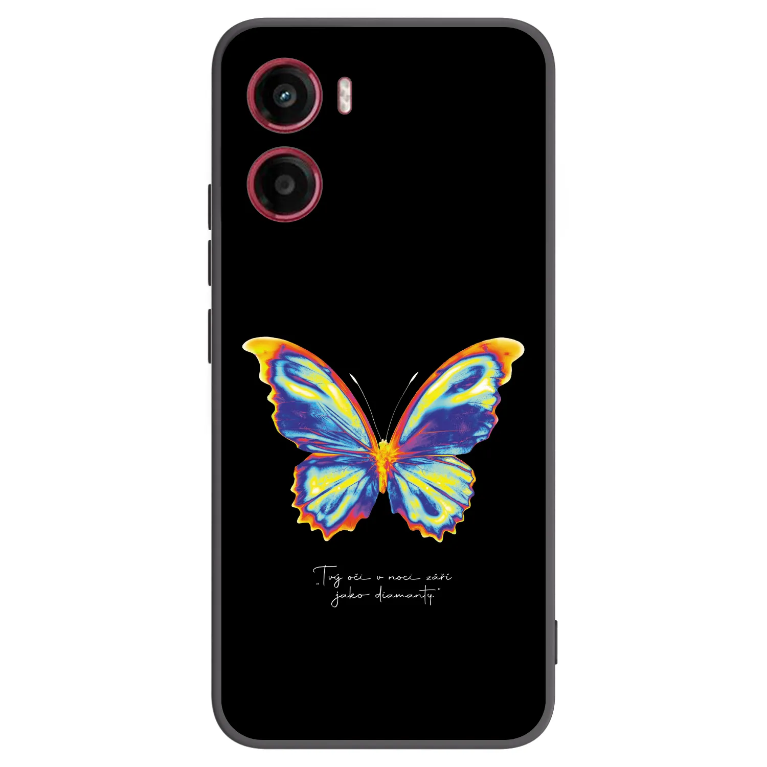 Picasee silikonski črni ovitek za Motorola Moto G05 - Diamanty Black