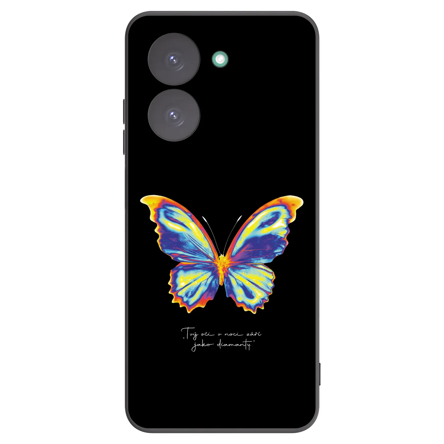 Picasee silikonski črni ovitek za Xiaomi Redmi A5 - Diamanty Black