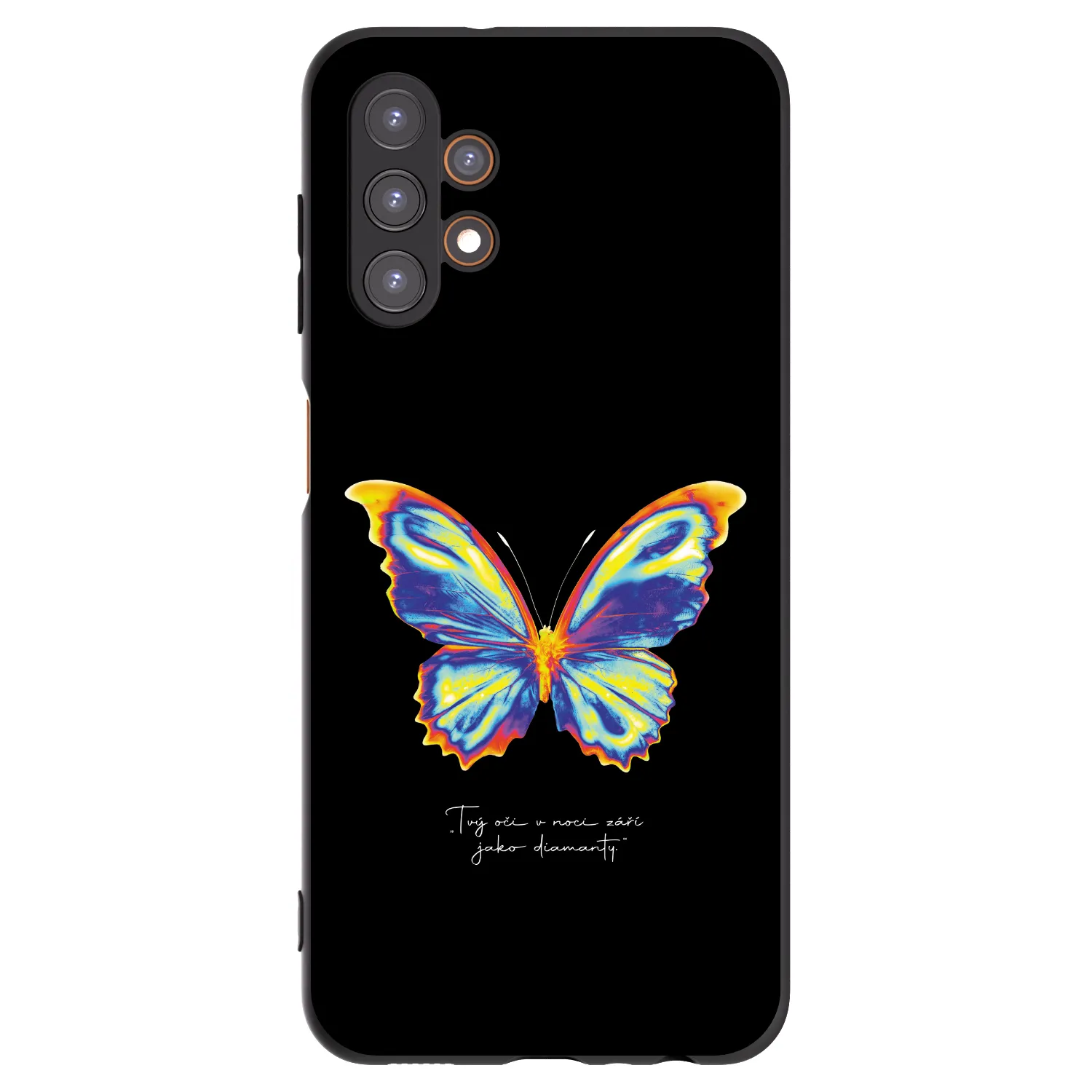 Picasee silikonski črni ovitek za Samsung Galaxy A13 5G - Diamanty Black