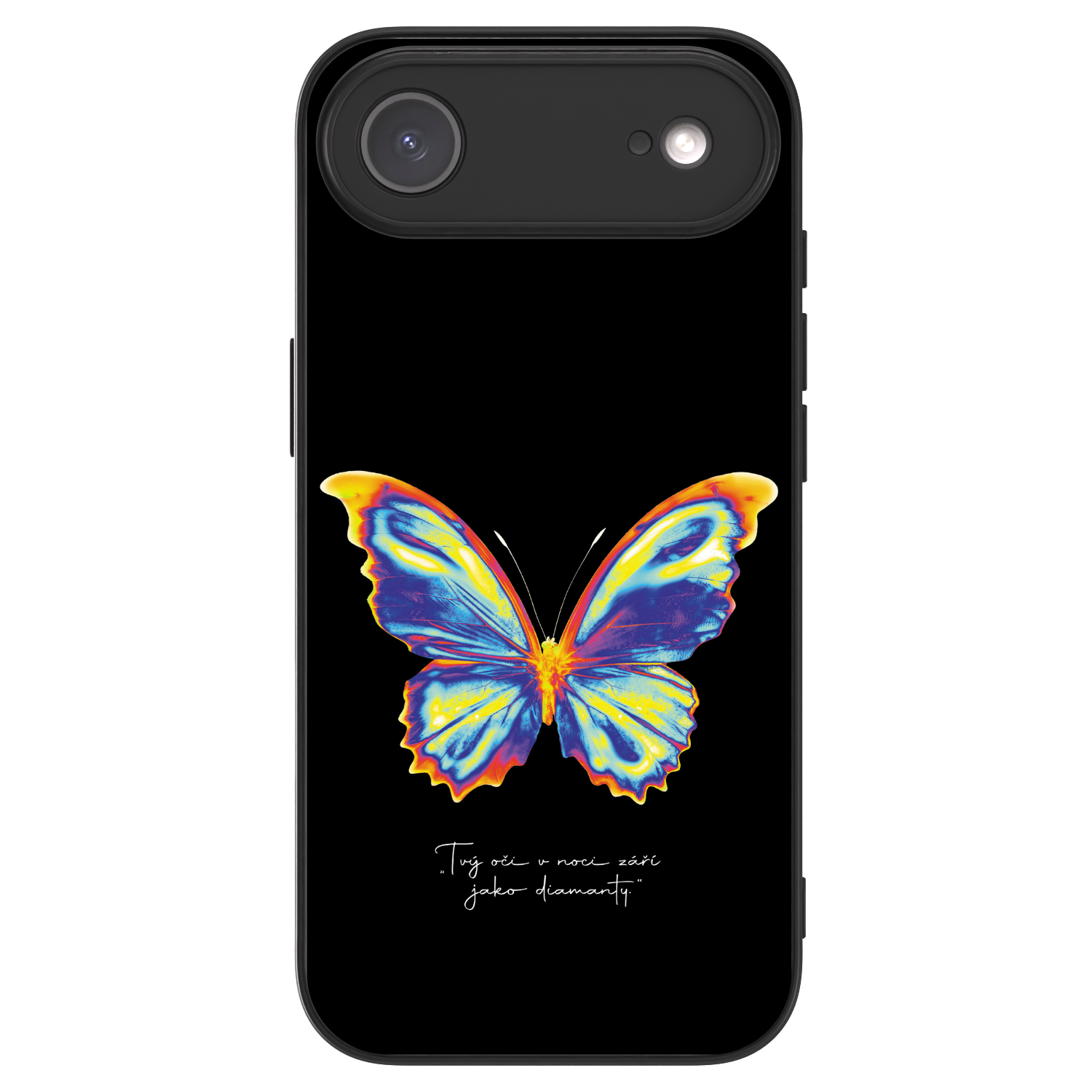 Picasee ULTIMATE CASE MagSafe za Apple iPhone Air - Diamanty Black