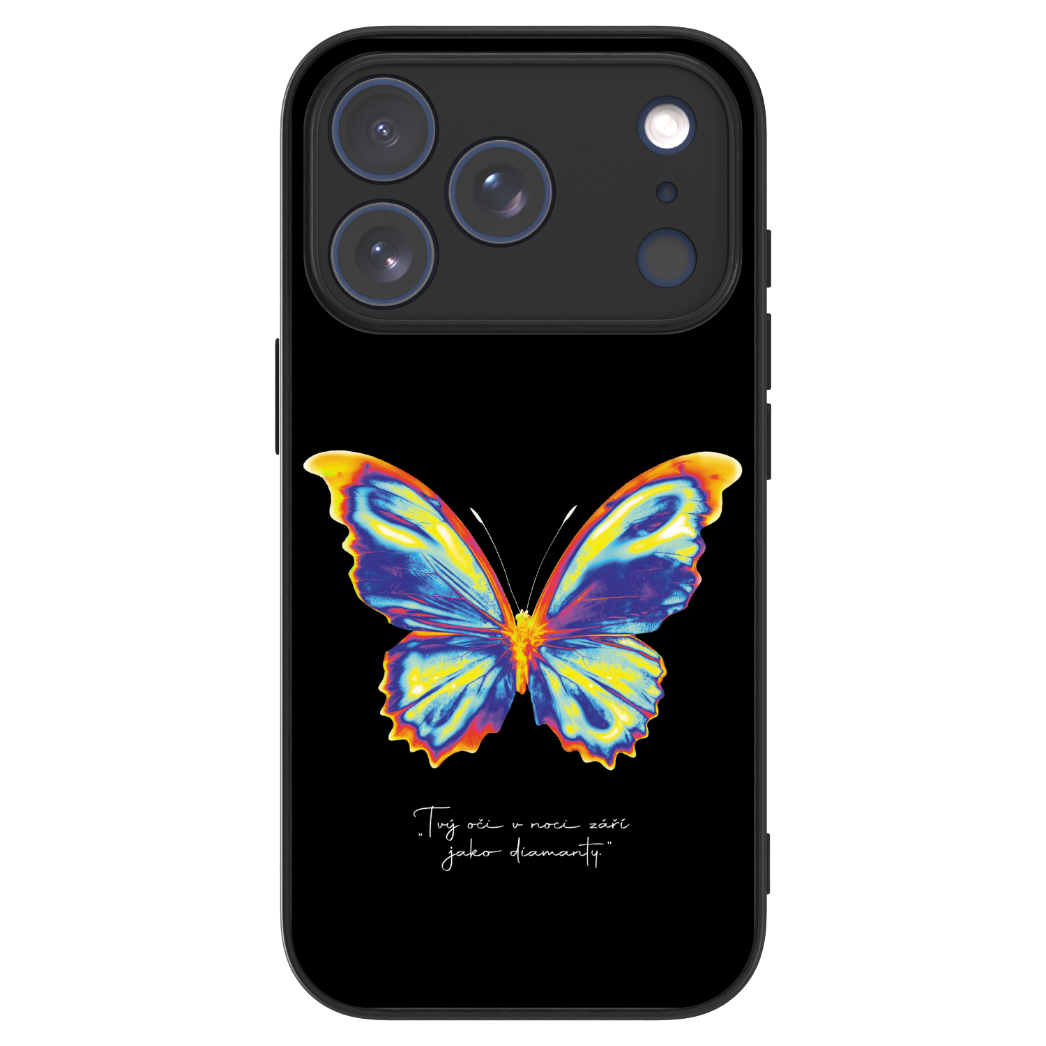 Picasee ULTIMATE CASE MagSafe za Apple iPhone 17 Pro - Diamanty Black