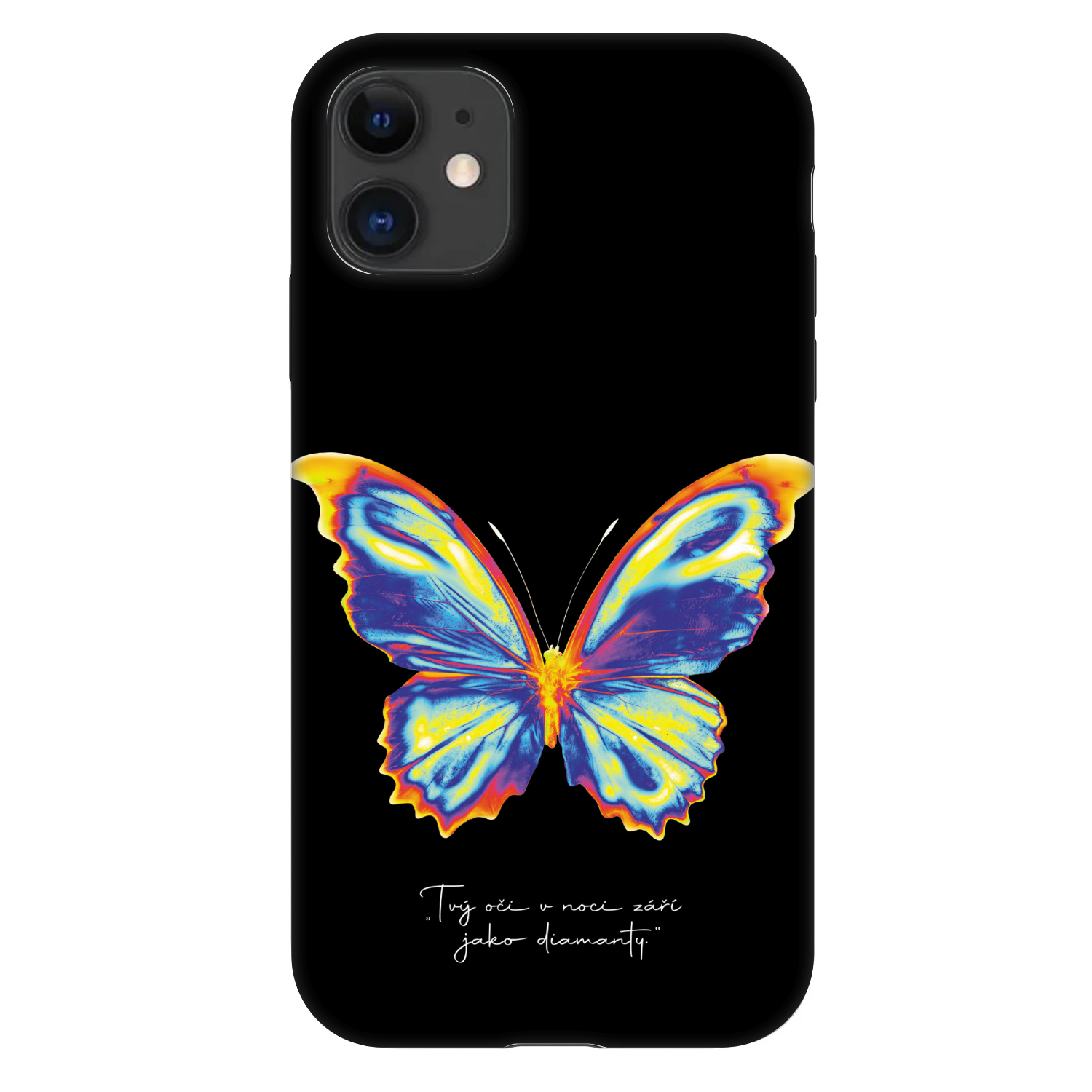 Picasee Fashion Case za Apple iPhone 11 - Diamanty Black