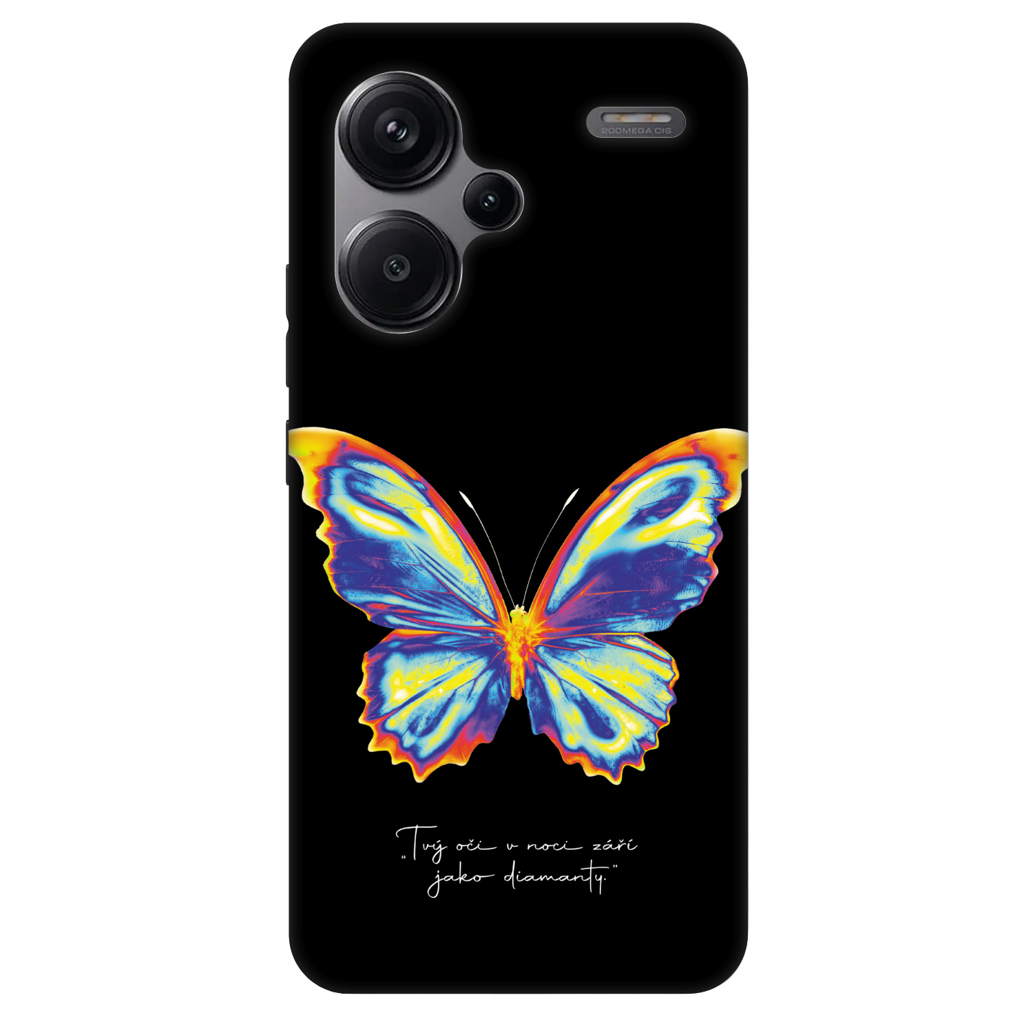 Picasee Fashion Case za Xiaomi Redmi Note 13 Pro+ 5G - Diamanty Black