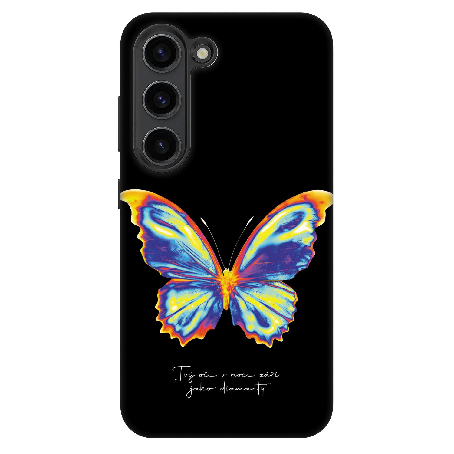 Picasee Fashion Case za Samsung Galaxy S23+ 5G - Diamanty Black